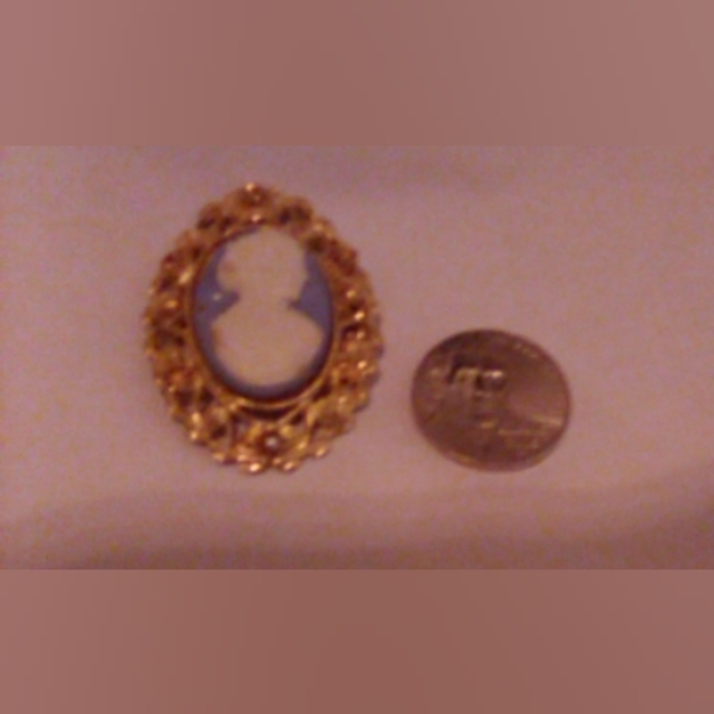 Cameo brooch